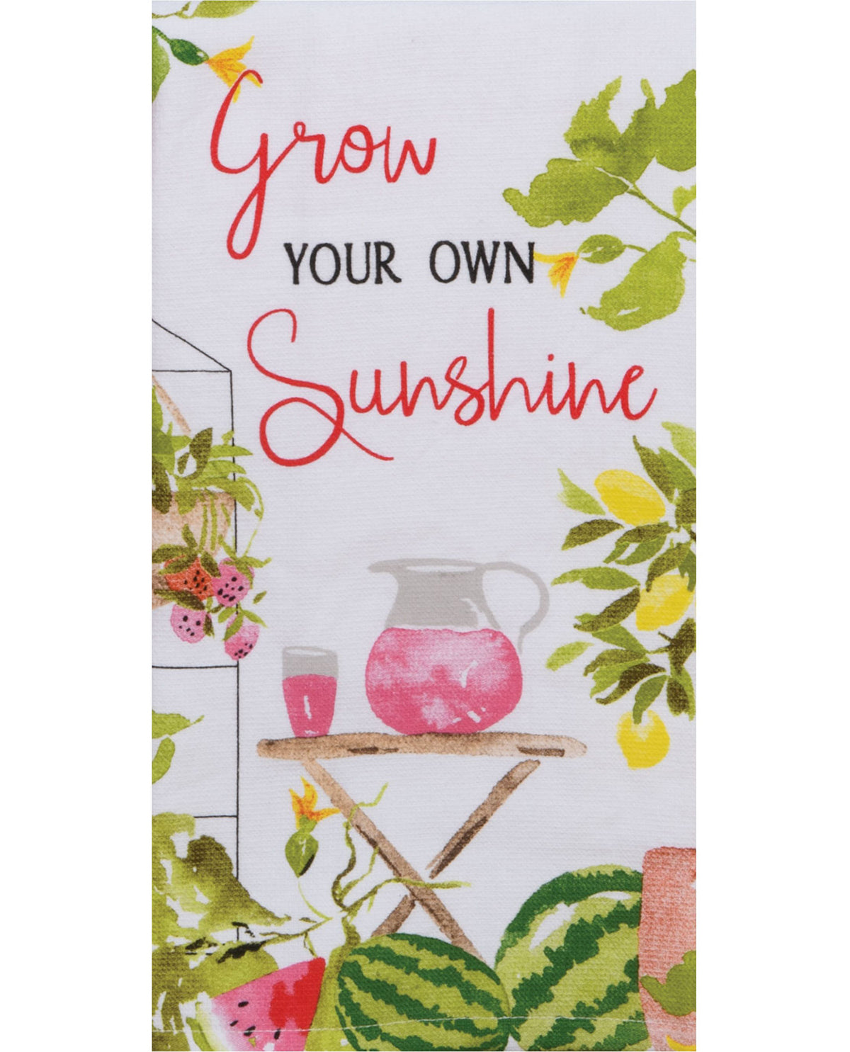 Sweet Life Grow Sunshine Dual-Purpose Kitchen Towel