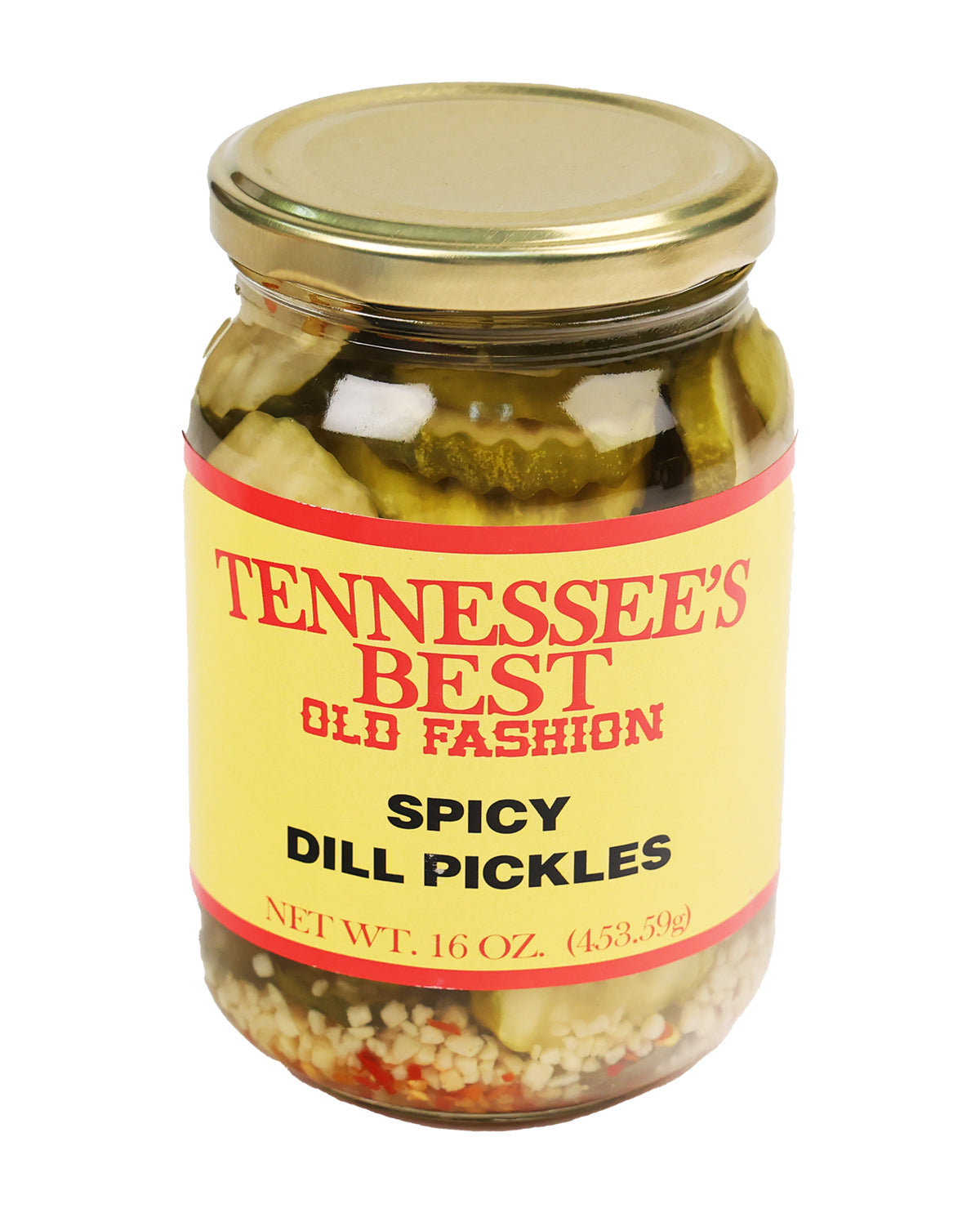 Tennessee's Best Spicy Dill Pickles - 16oz