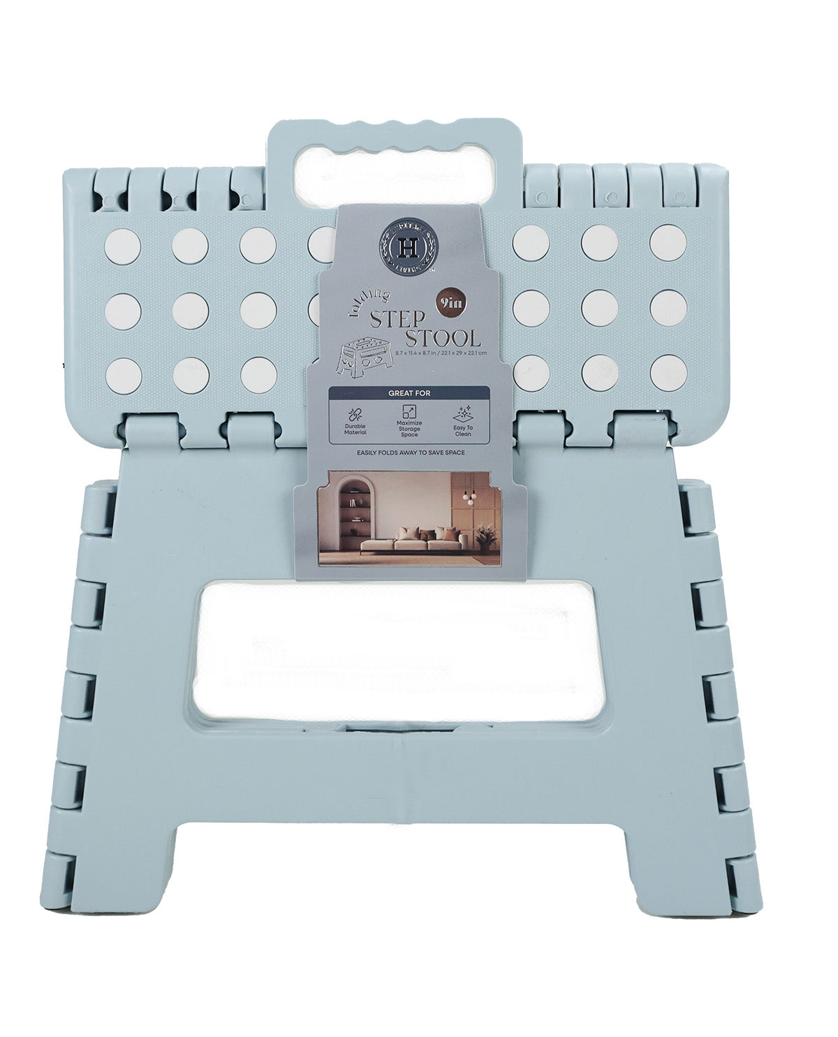 Light Blue 9" Stepping Stool