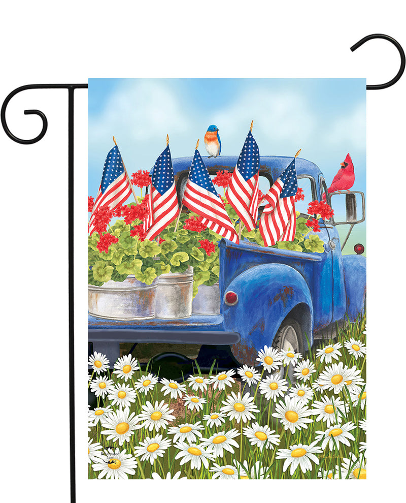 All-American Truck Garden Flag