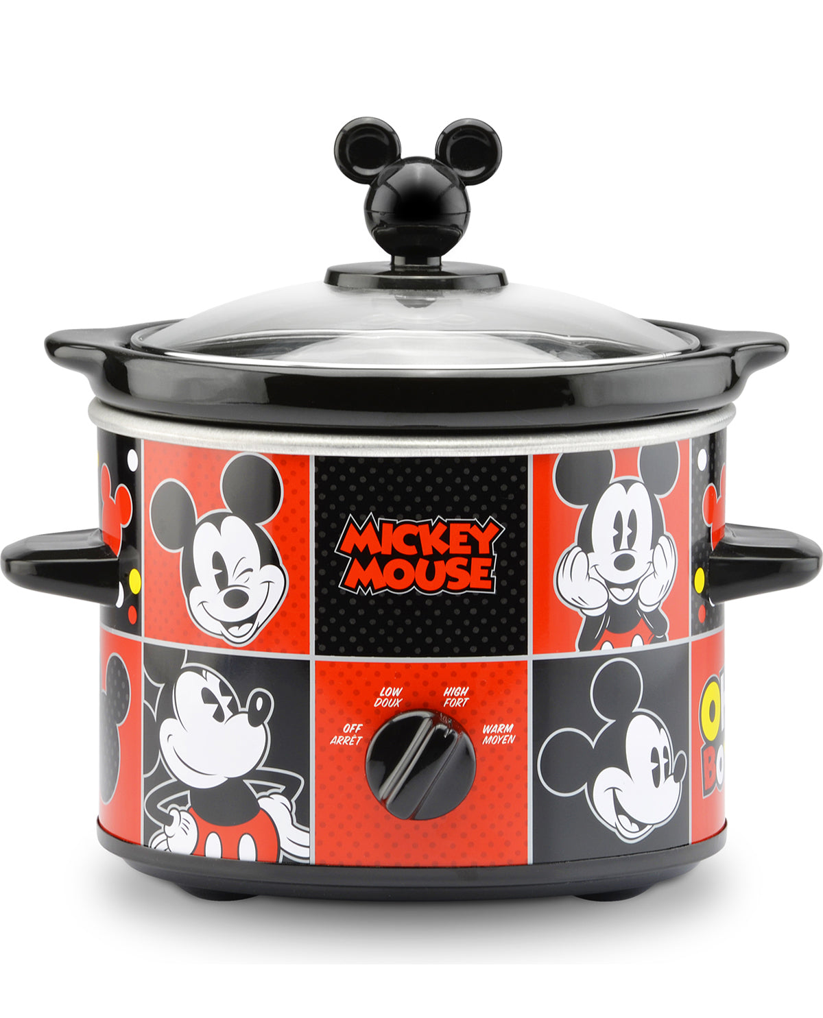 Disney Mickey Mouse 2qt Round Slow Cooker