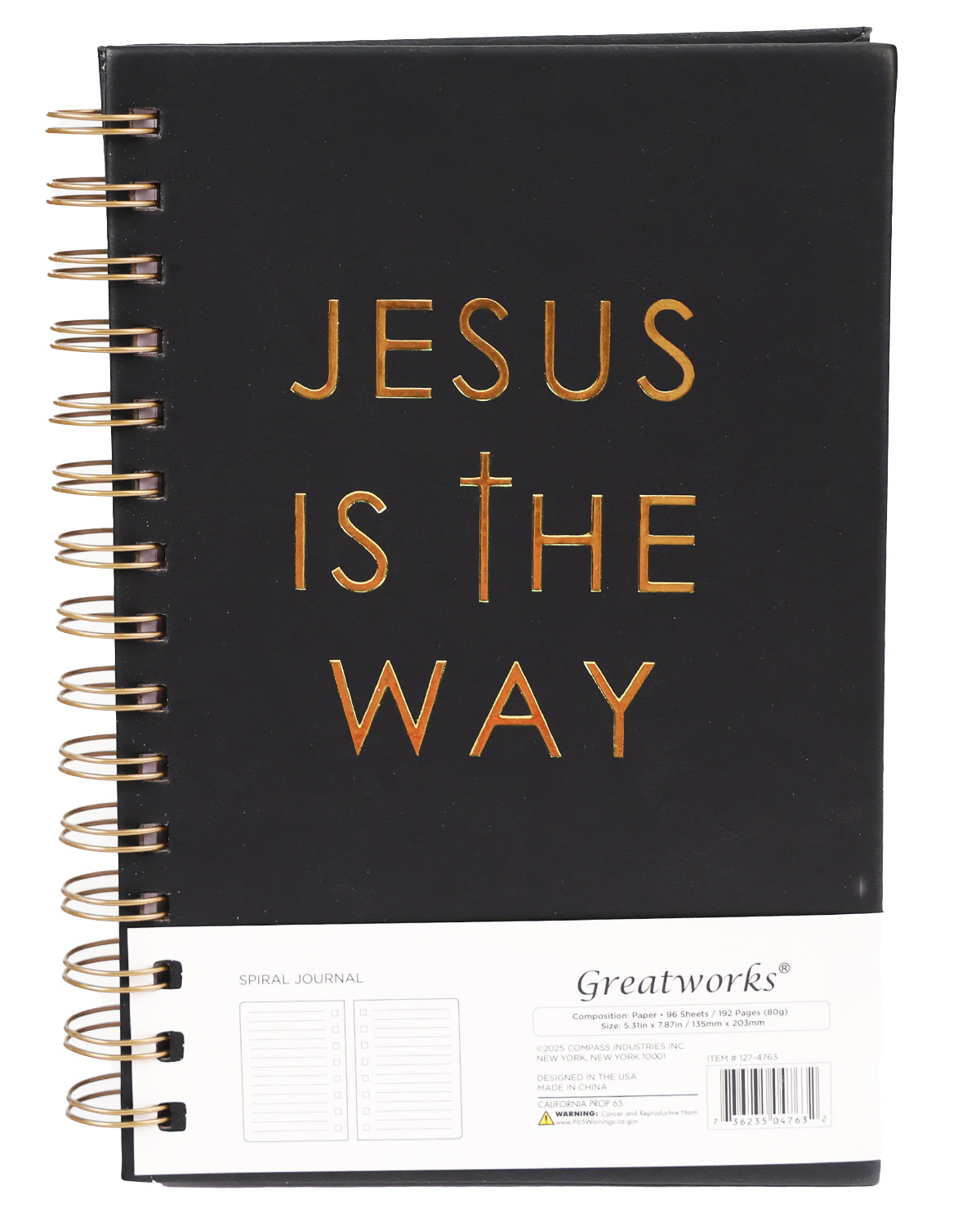 Leather Religious Journal