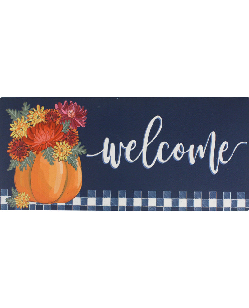 Mums And Pumpkin Sassafras Switch Doormat