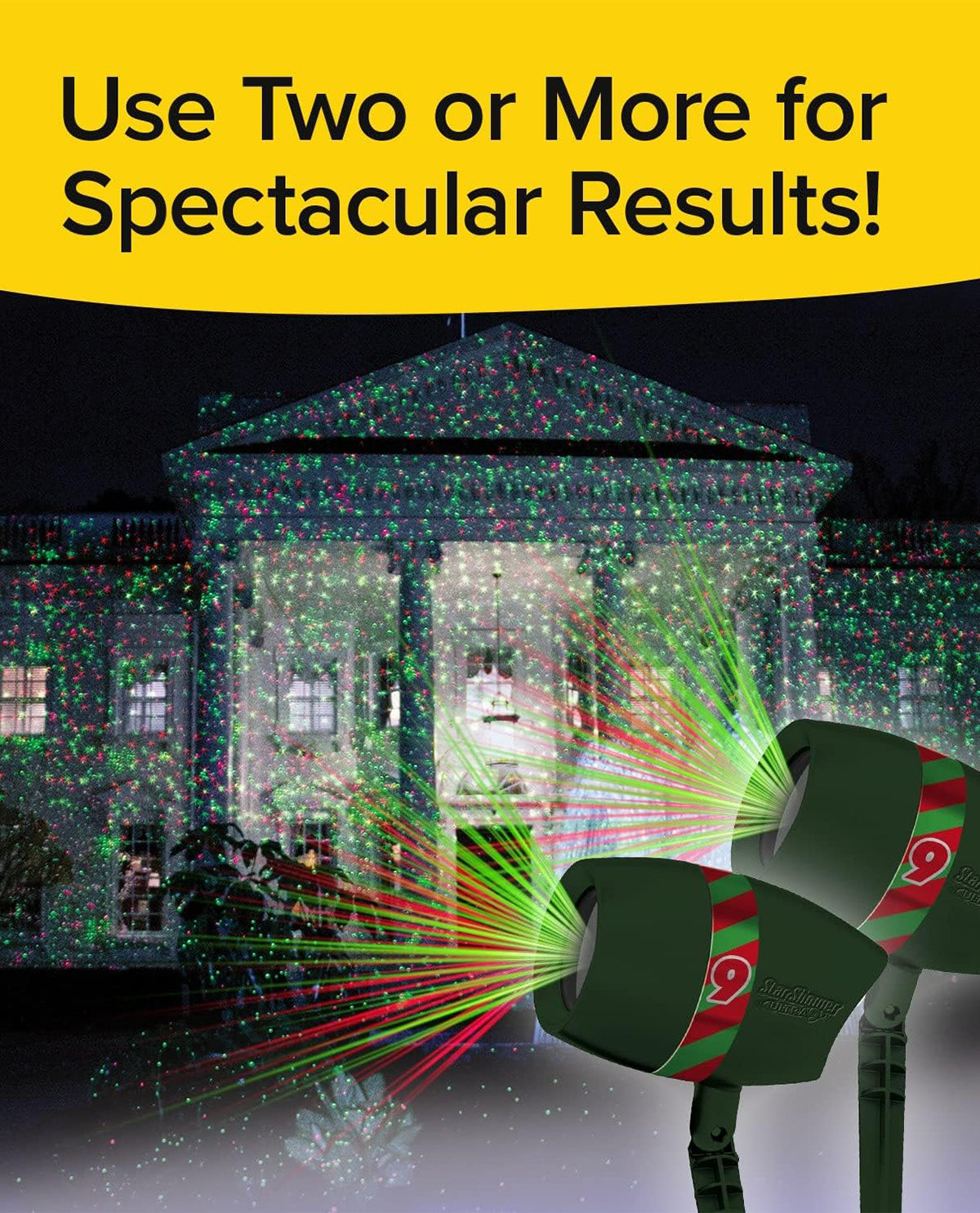 Star Shower Ultra 9: Laser Decorating Projector
