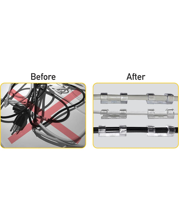 Cablerama - Adhesive Cord Organizing Clips