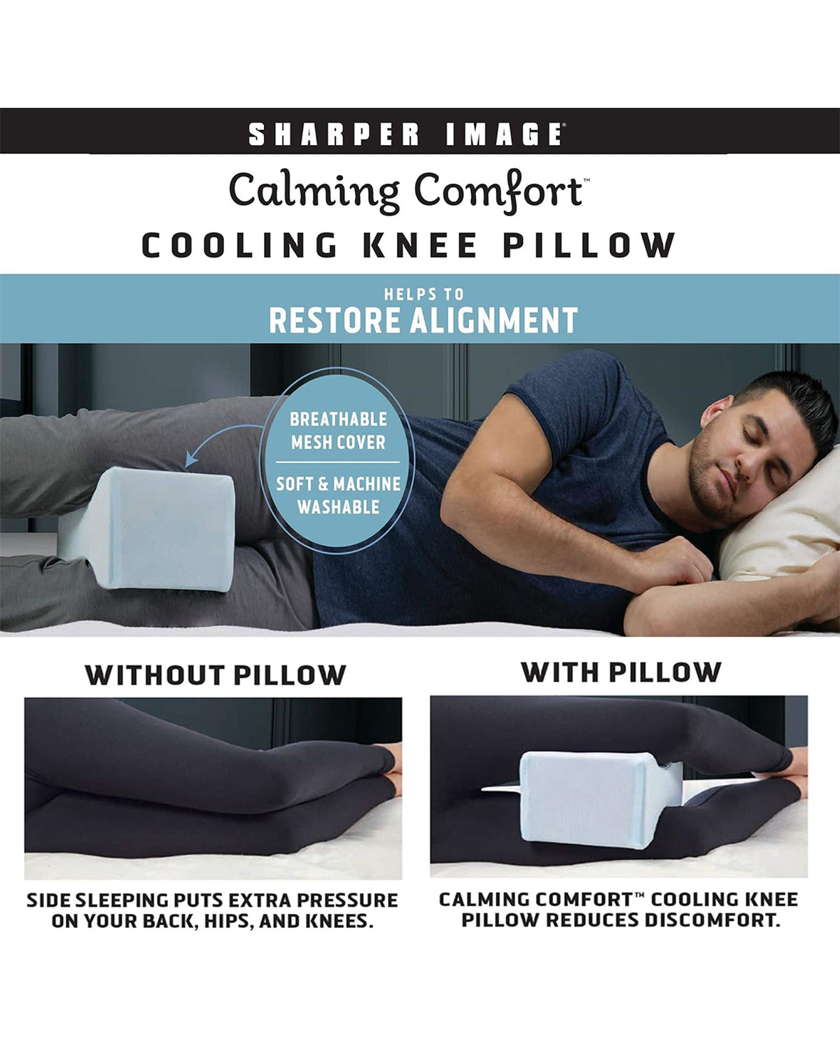 Comfort Cooling Knee Pillow