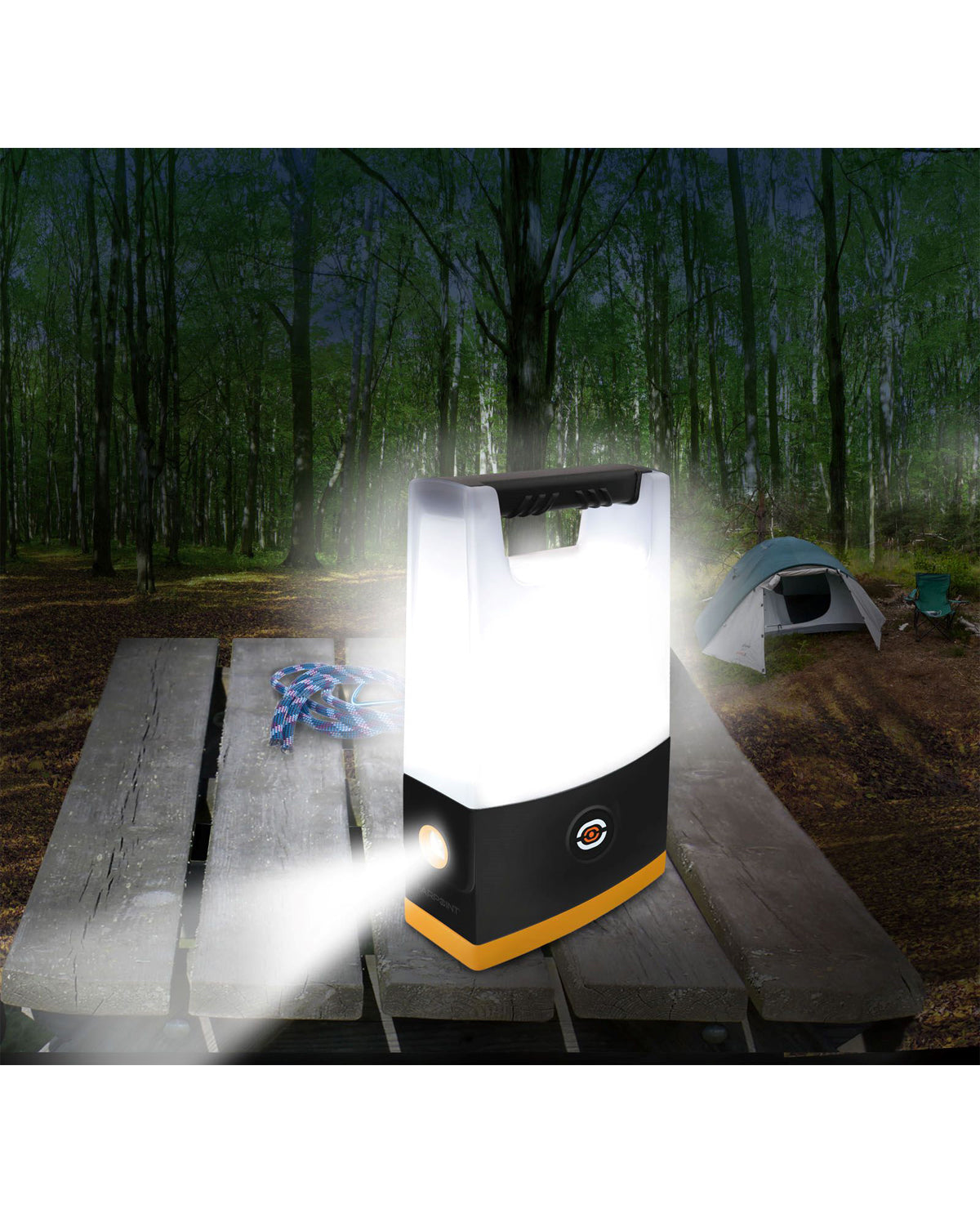 Duo-Flashlight & Emergency Weather Resistant Lantern