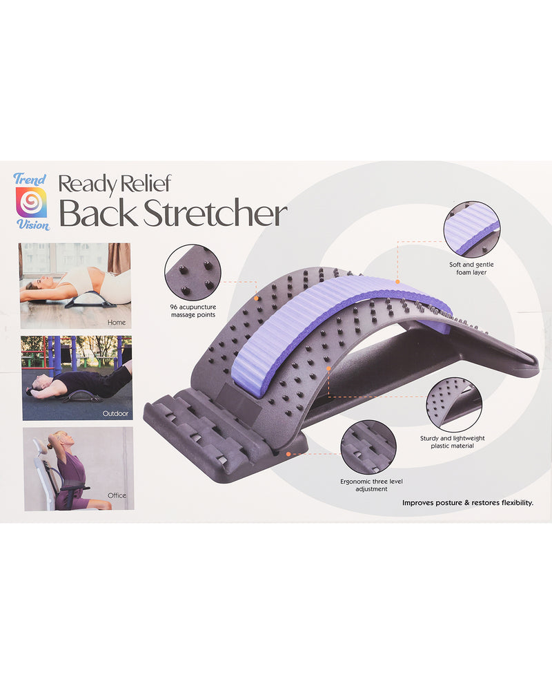 Total Vision Lumbar Back Relief Stretcher with Pad