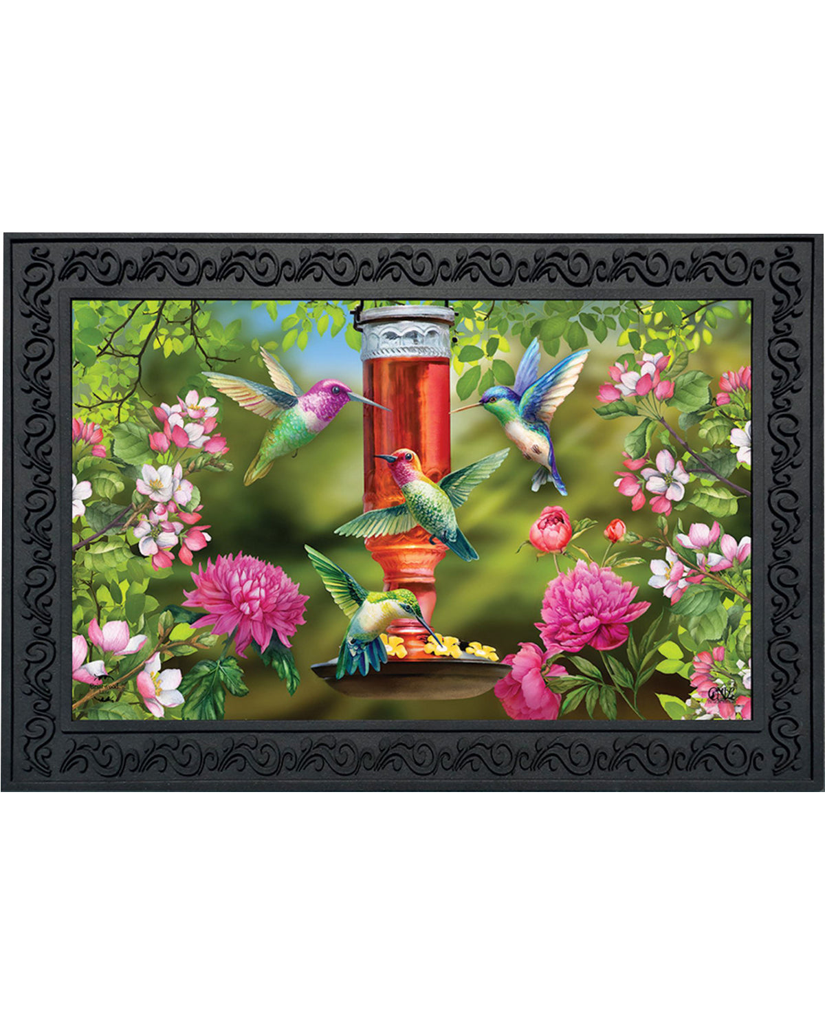 Hummingbird Summer Doormat