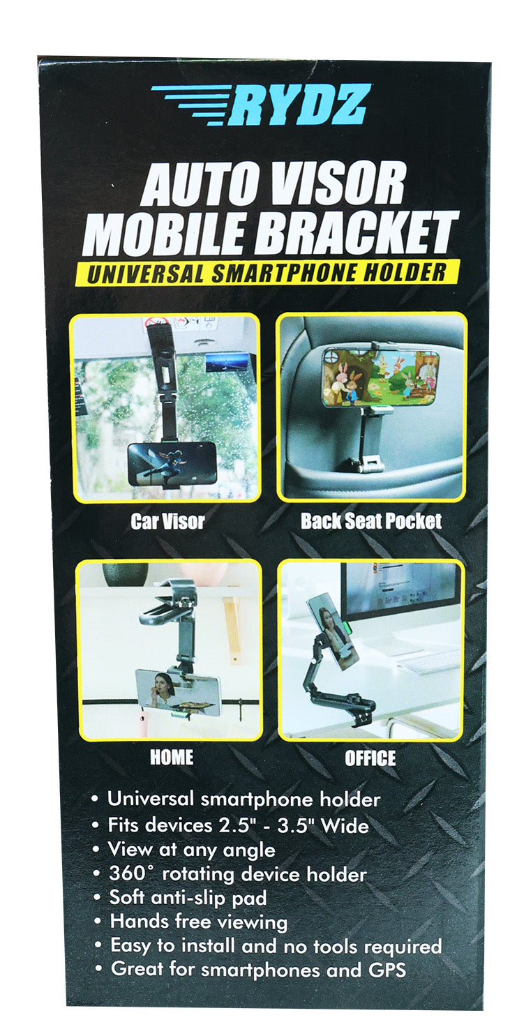 Auto Visor Cell Phone Bracket
