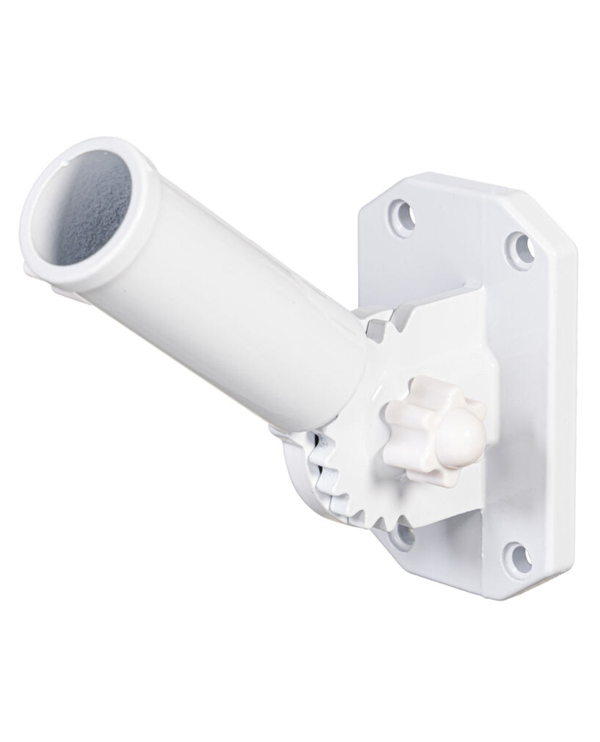 White Metal Flag Bracket