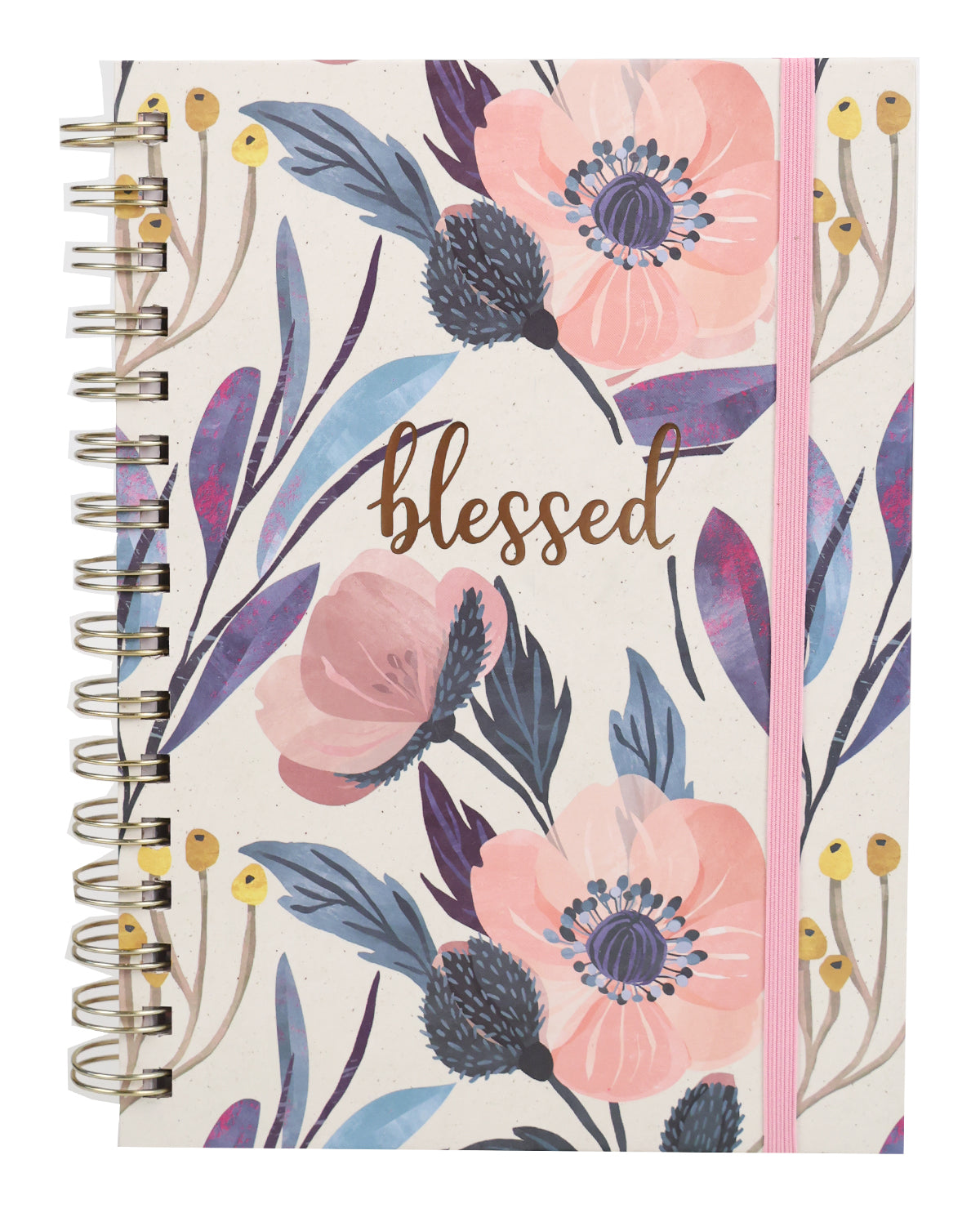 Spiral Notebook Peach Blossoms