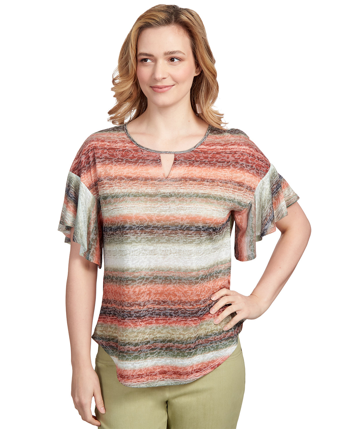 Ruby Road Missy Must Haves Scoop Neck Knit Top