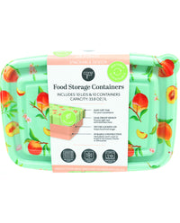 Strawberry Food Storage Container Set