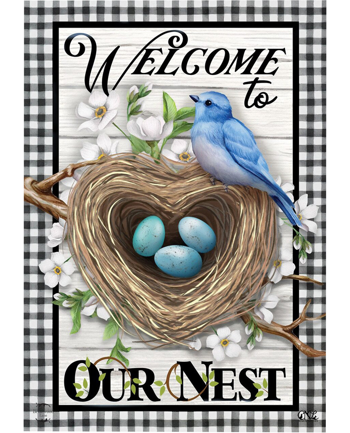 Welcome To Our Nest Garden Flag
