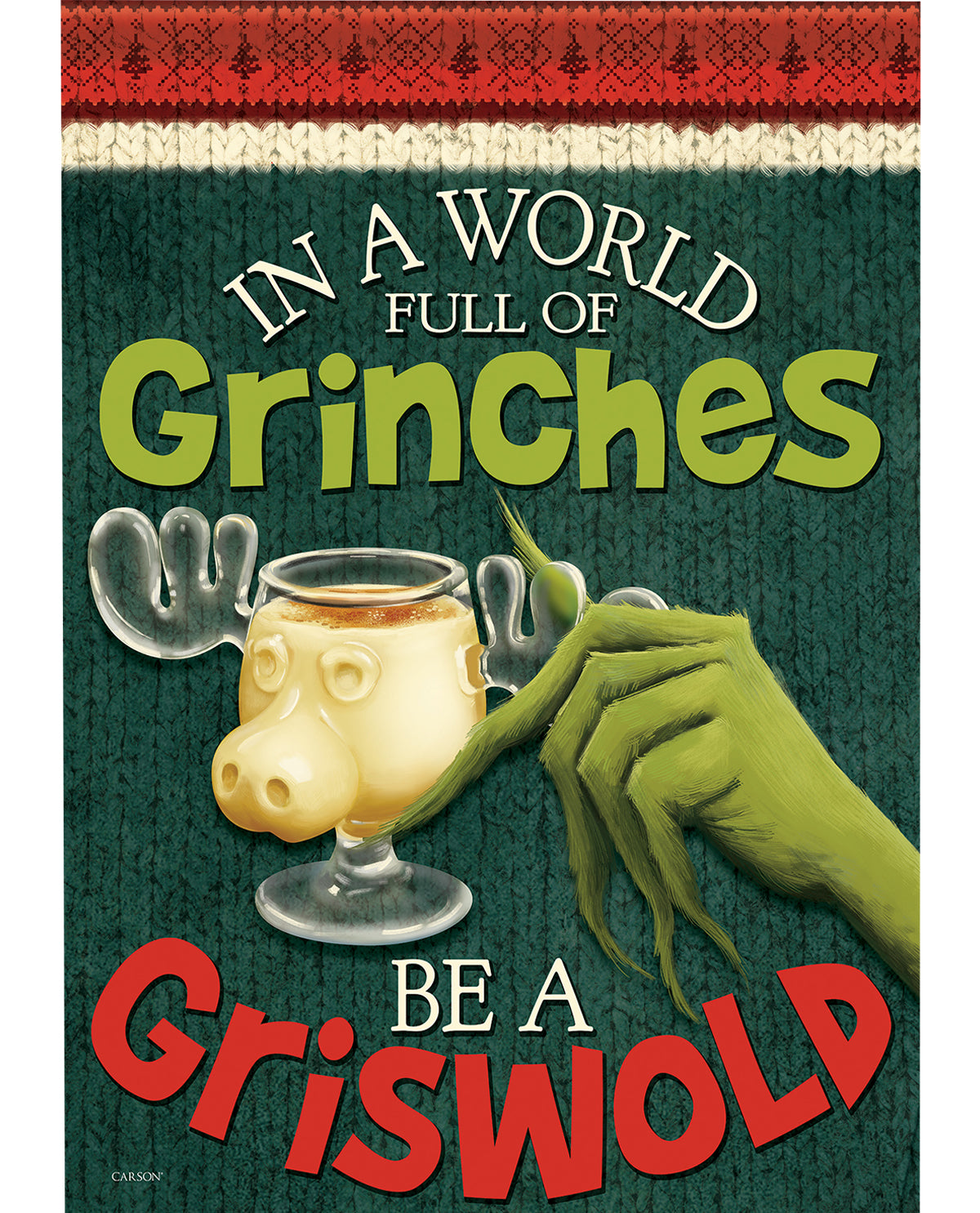 World Of Grinches Garden Flag