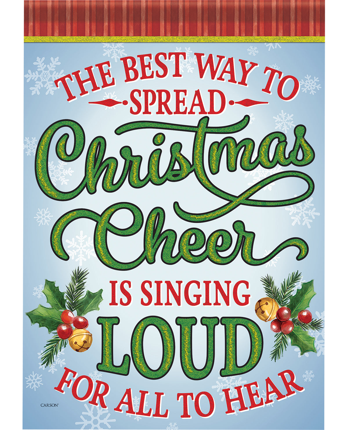 Christmas Cheer Garden Flag