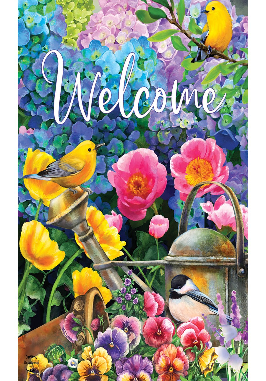 Springtime Garden Flag