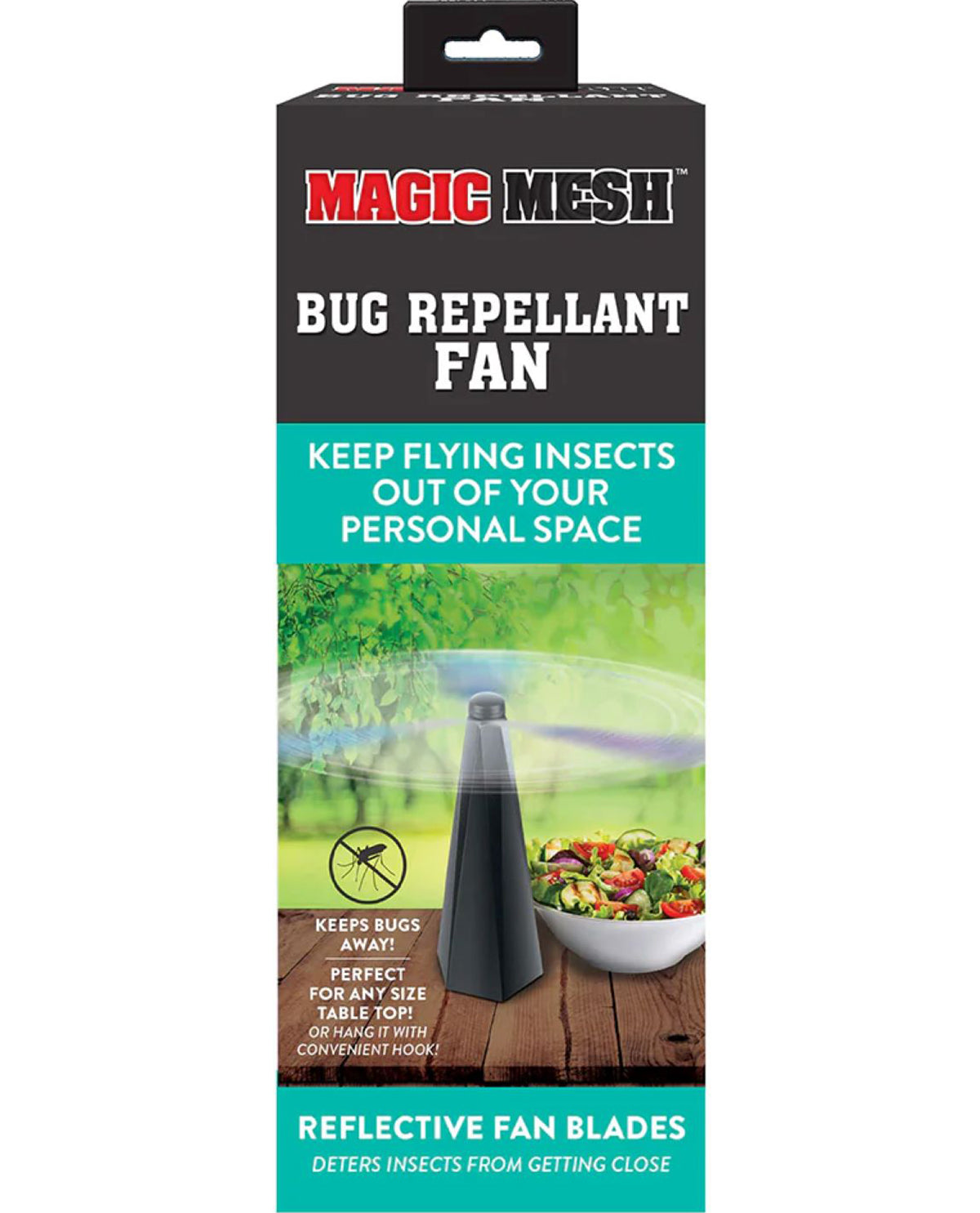 Magic Mesh Bug Repellant Fan