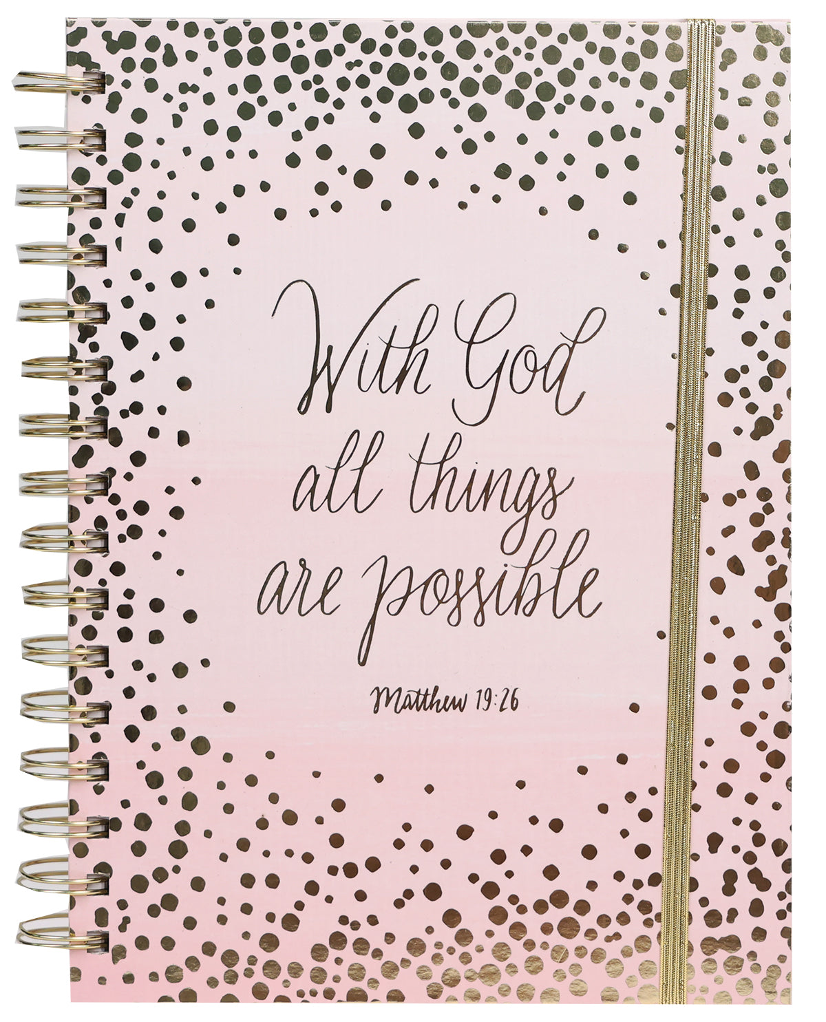 With God Spiral Notebook