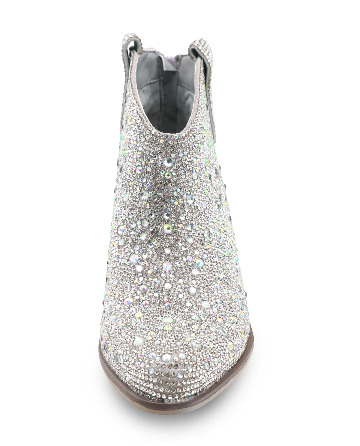 Allover Rhinestone Western Short Boots