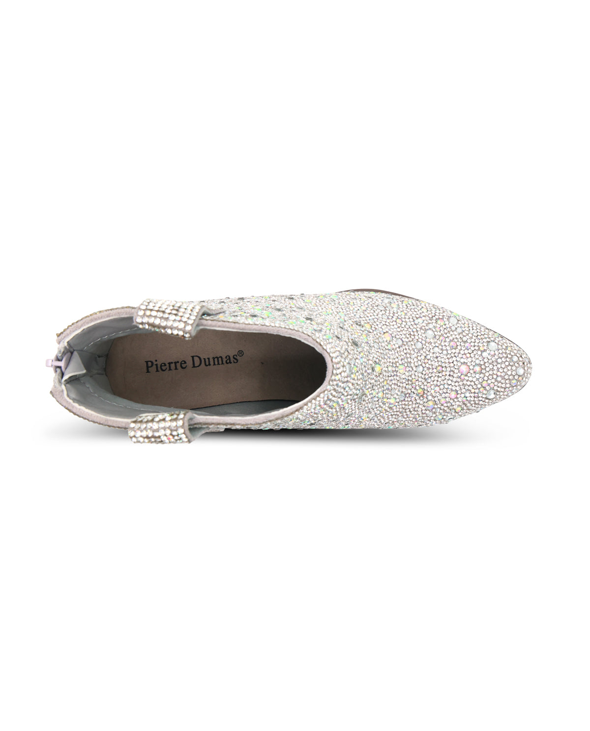 Allover Rhinestone Western Short Boots