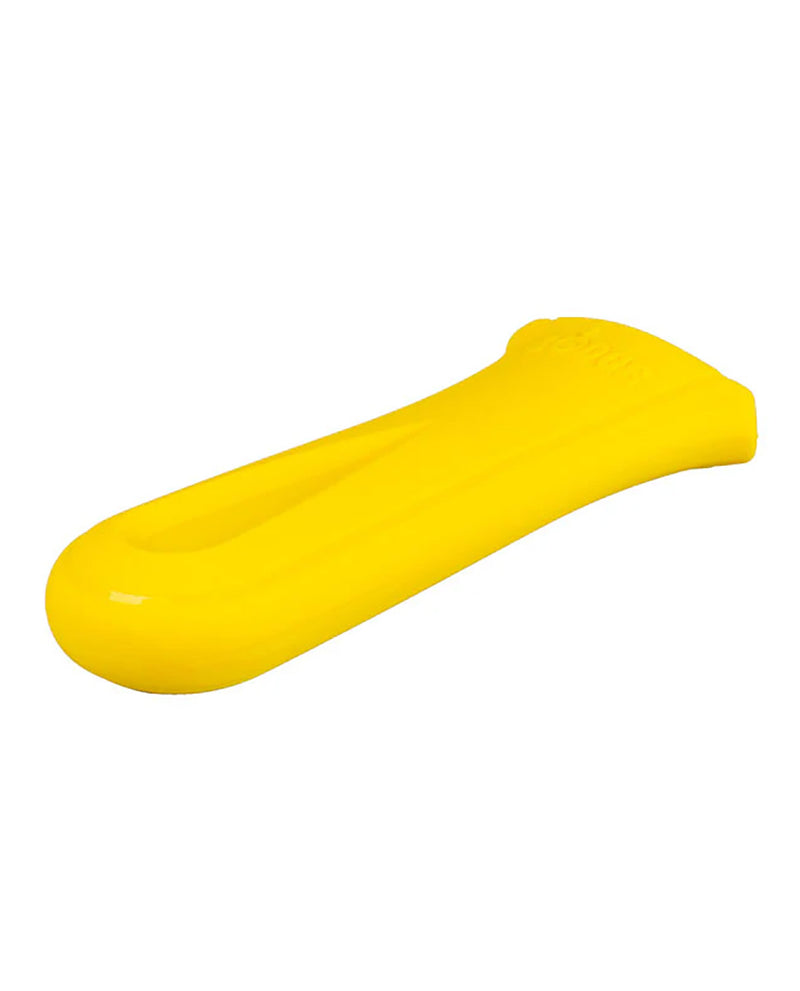 A bright yellow inflatable pool float with a textured top surface, shown on a plain white background.