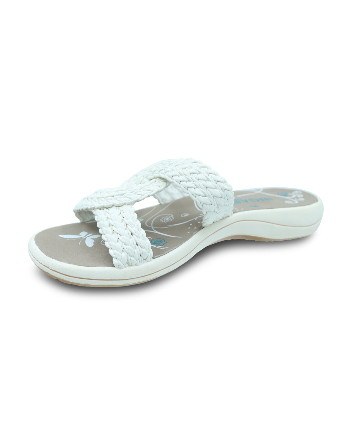 Ingaro Sport Clark Raffia White Sandal