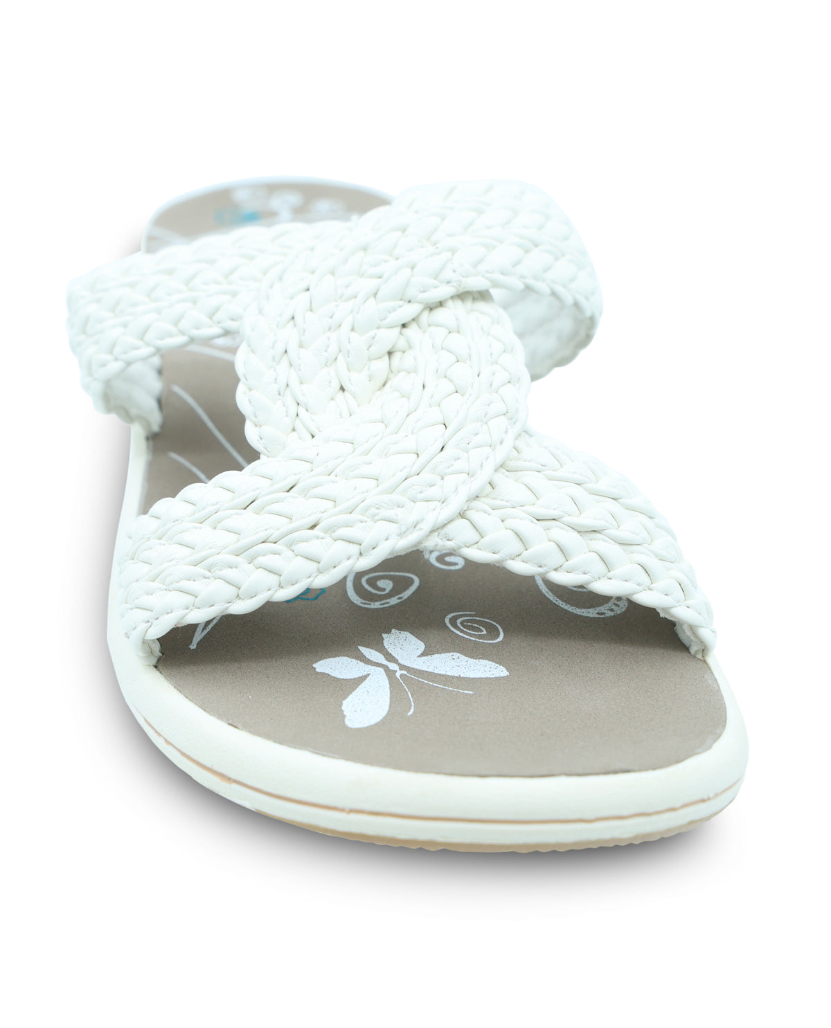 Ingaro Sport Clark Raffia White Sandal