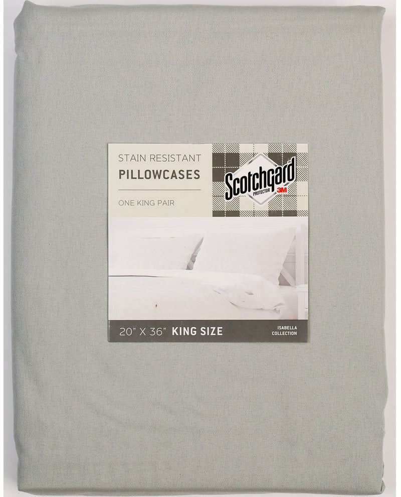 Scotchguard King Pillowcase Set - Asst.