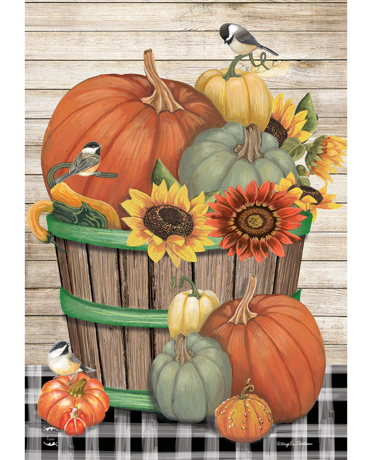 Bountiful Bushel Garden Flag