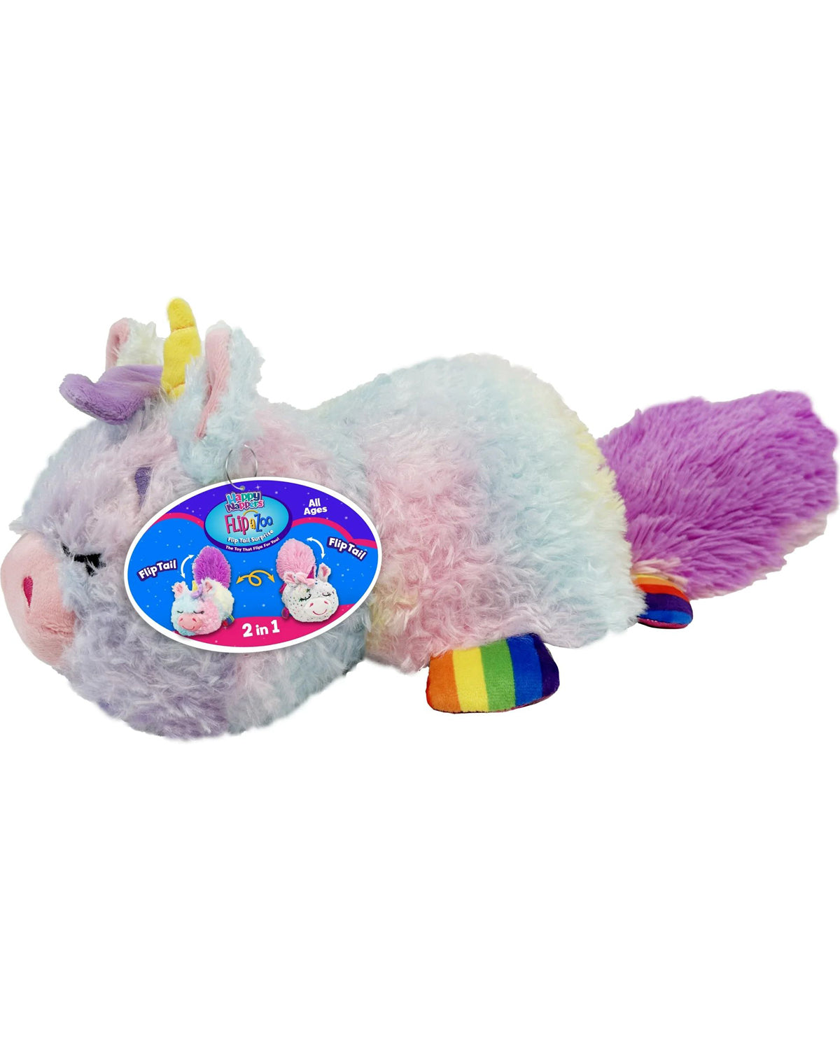 Flip-A-Zoo Happy Nappers Children's Plush Toy