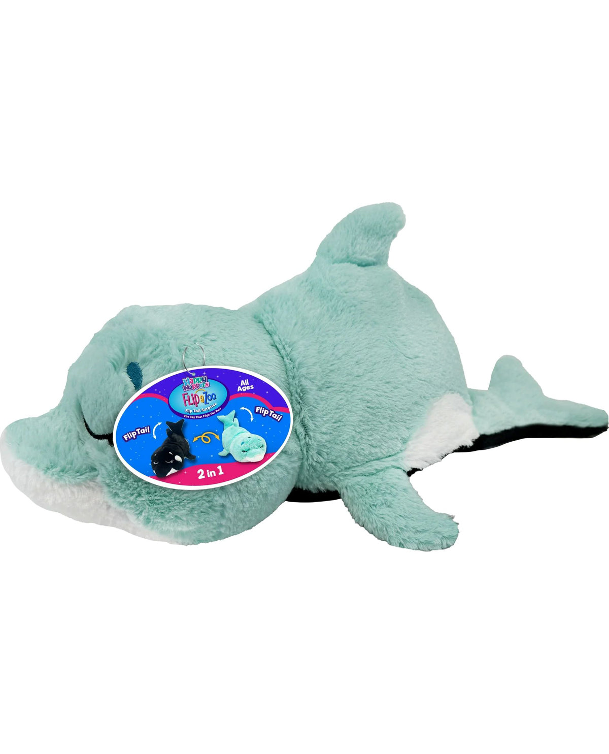 Flip-A-Zoo Happy Nappers Children's Plush Toy