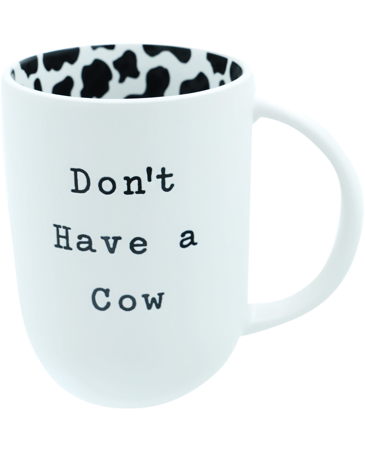 Cow Print Ceramic Coffee Mug