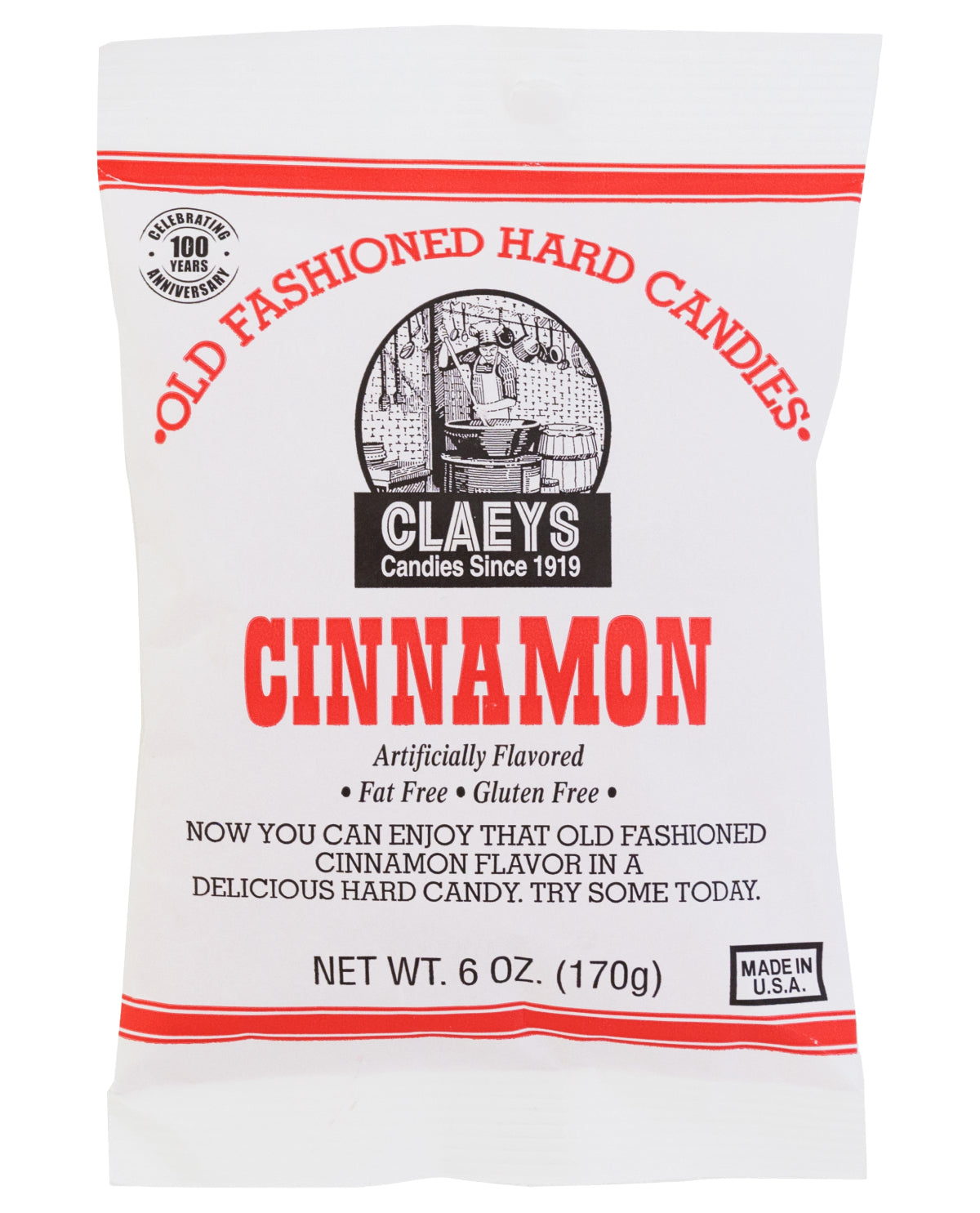Claeys Hard Candy - Cinnamon