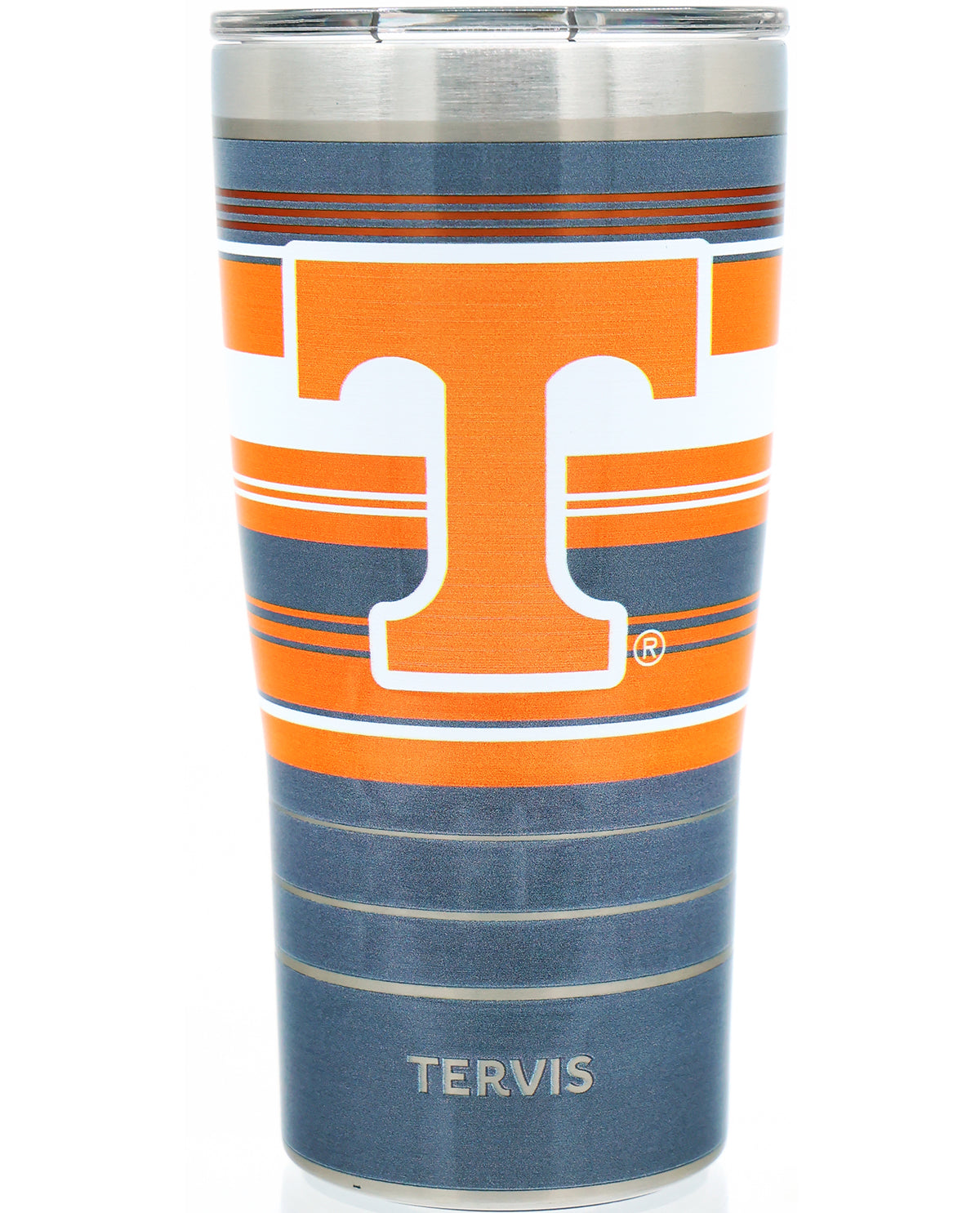 20oz. Tennessee Vols Hype Stripes Stainless Steel Tumbler with Slider Lid