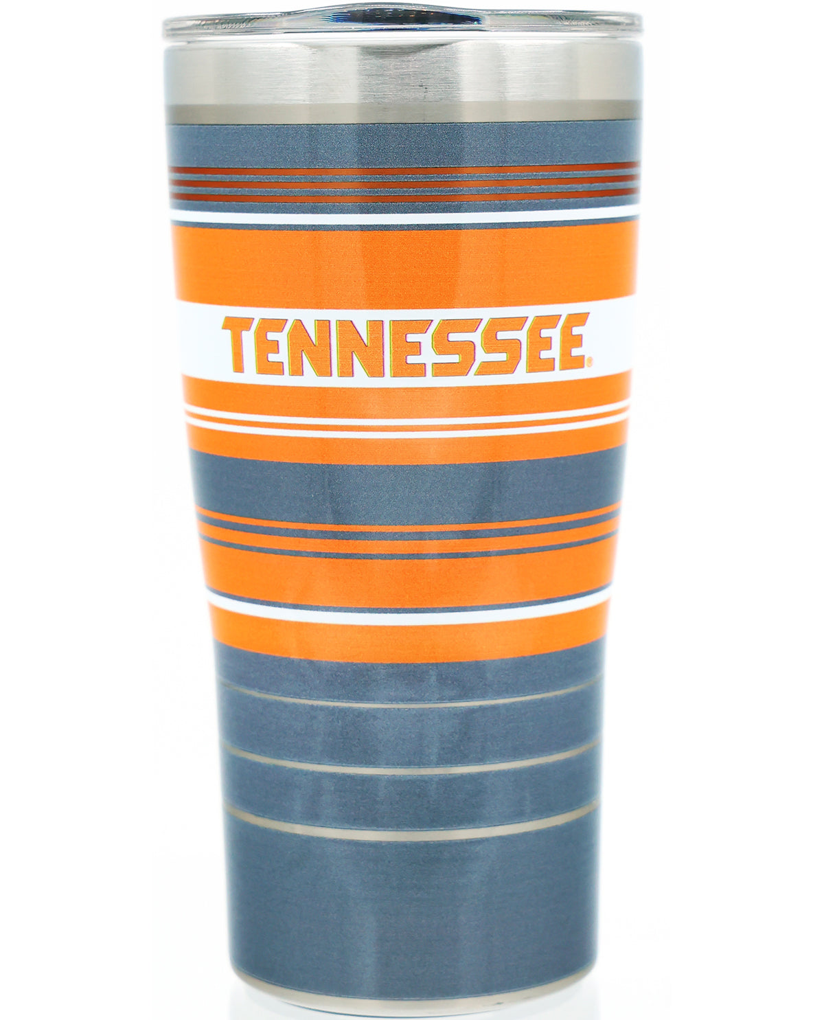20oz. Tennessee Vols Hype Stripes Stainless Steel Tumbler with Slider Lid