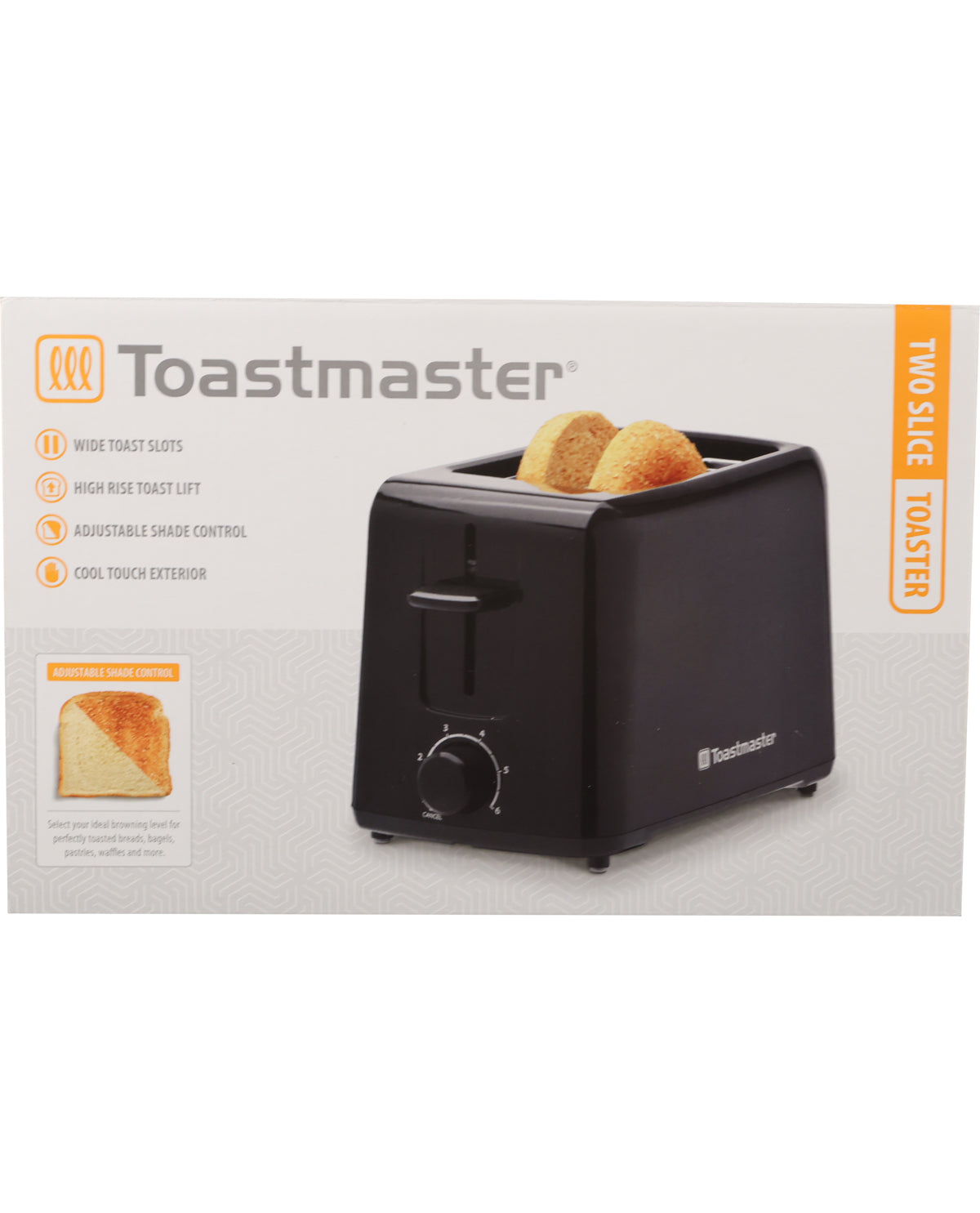Toastmaster toaster on a white background