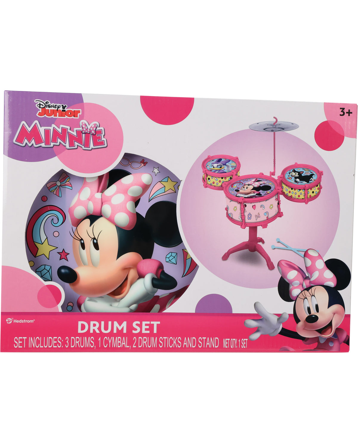 Minnie Mouse Drum Set