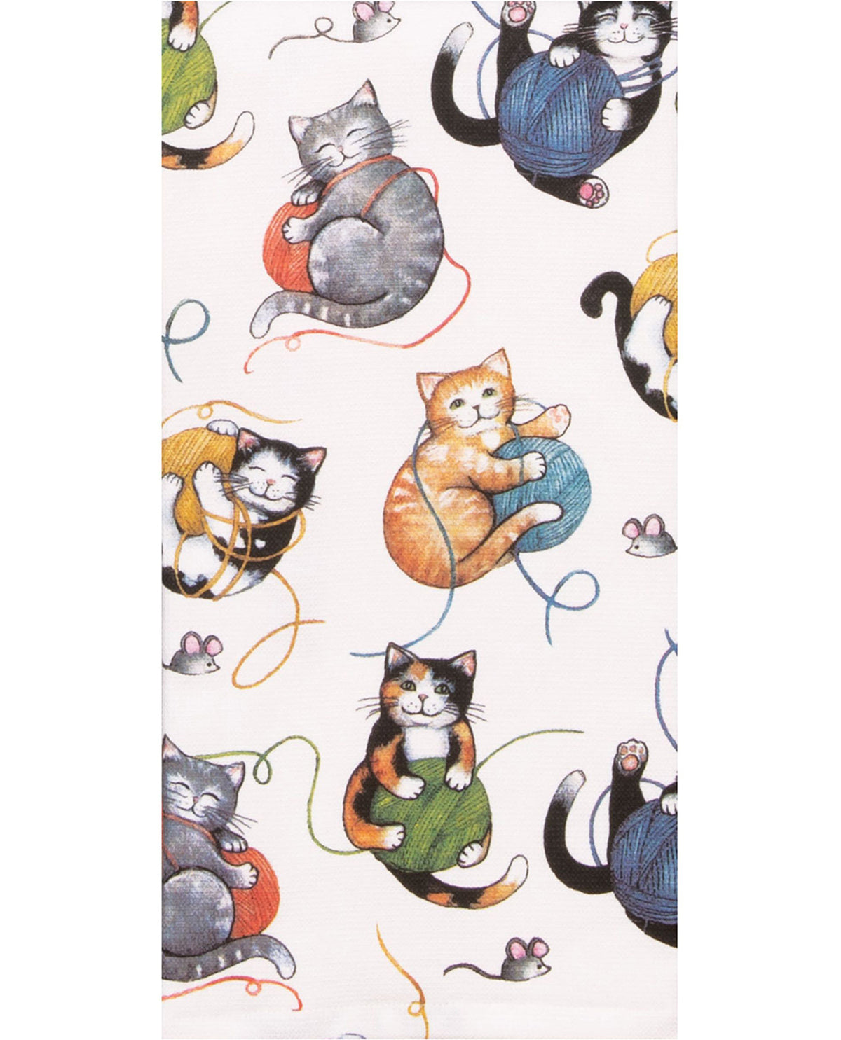 Playful Kittens Dual-Purpose Kitchen Towel