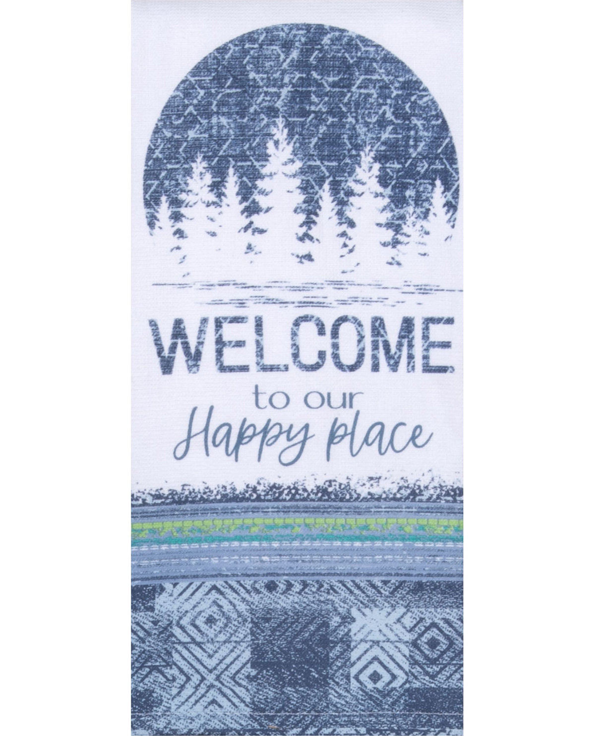 Lake Welcome Kitchen Towel