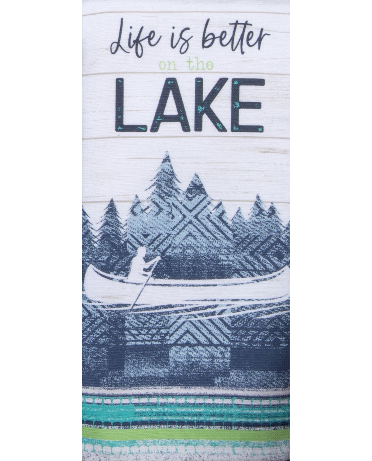 Lake Canoe Kitchen Towel