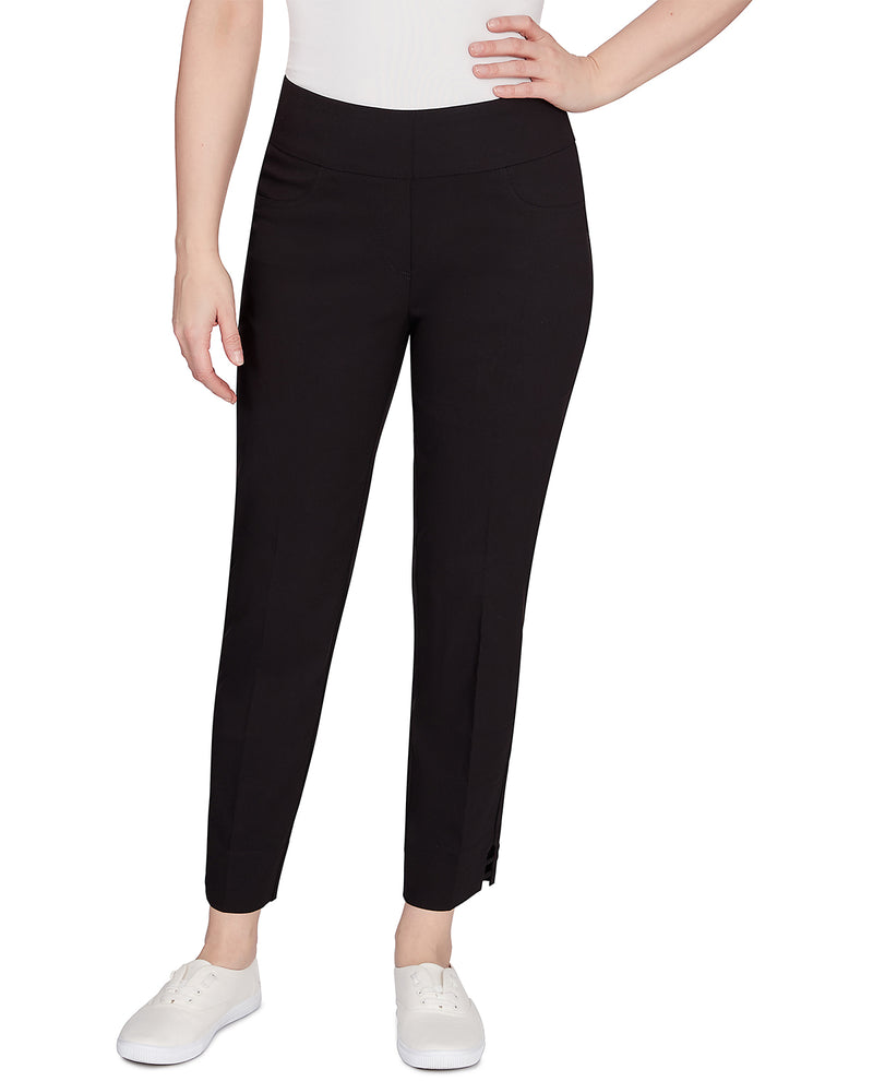 Ruby Road Petite Tropical Twist Solar Mill Tech Pant