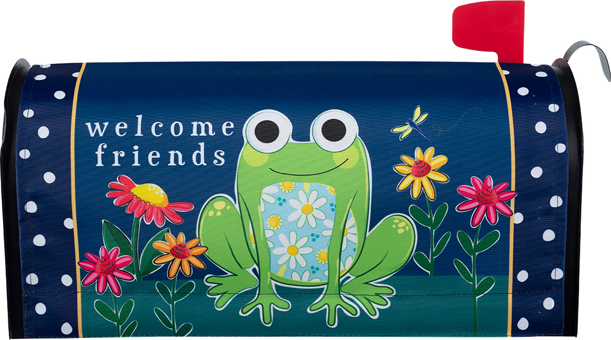 Frog Friends Mailbox Cover
