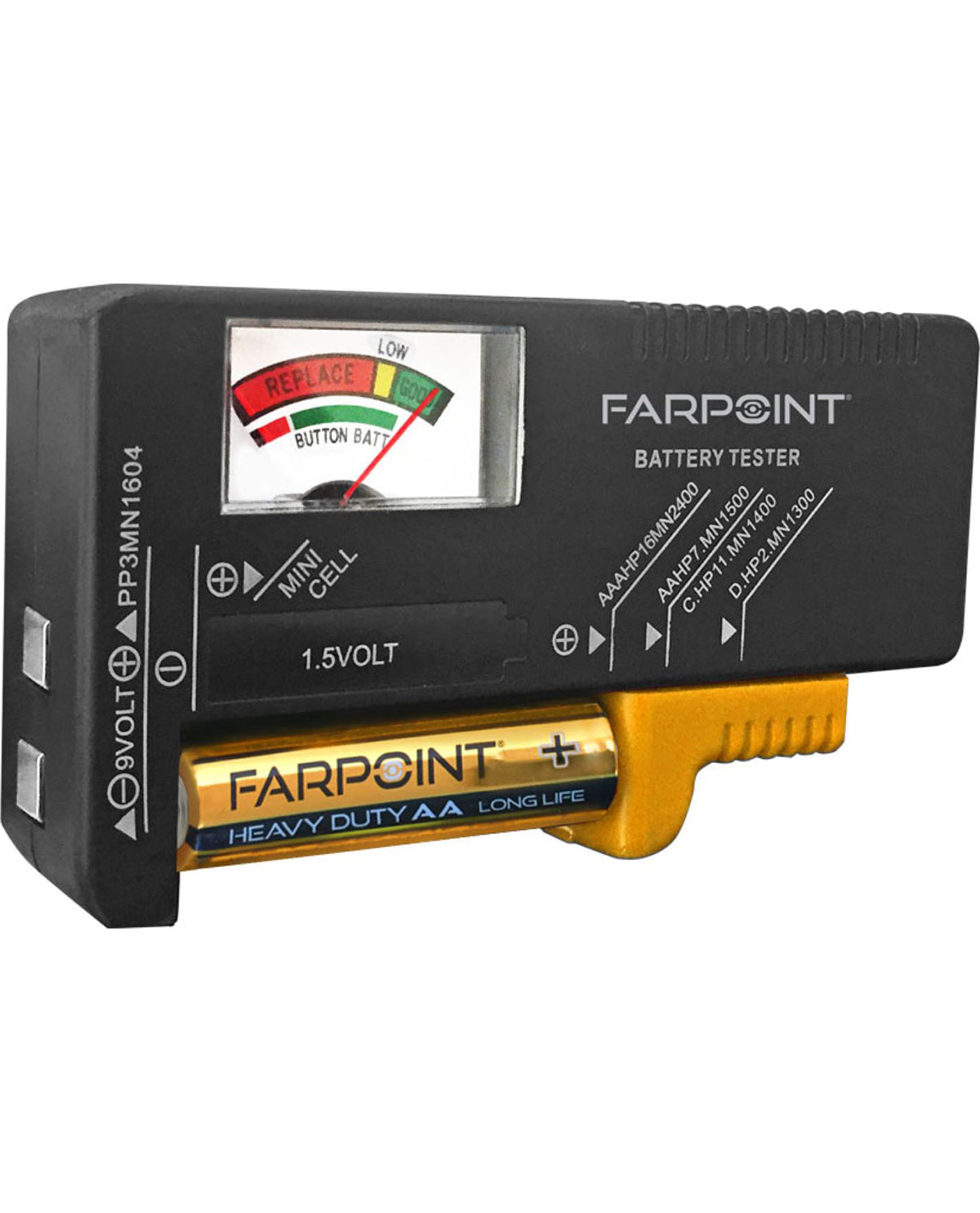 Battery Caddy with 54 Batteries