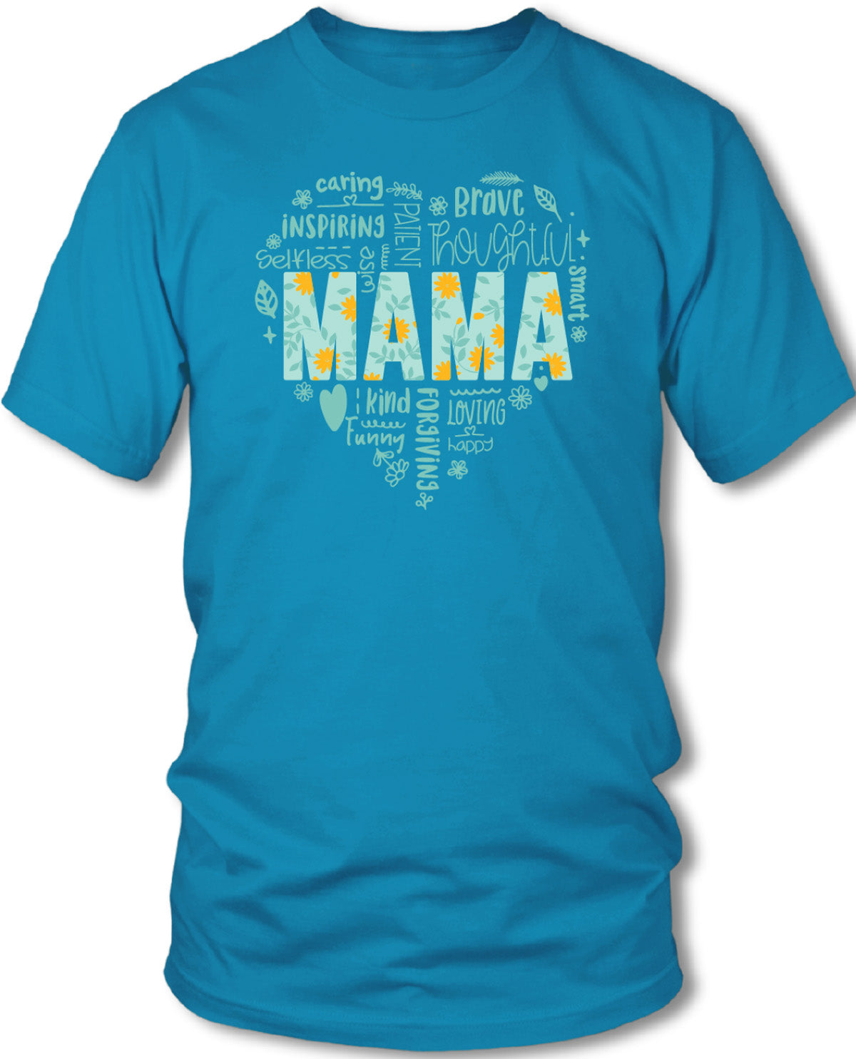 Missy Mama Heart Short Sleeve Screen Tee