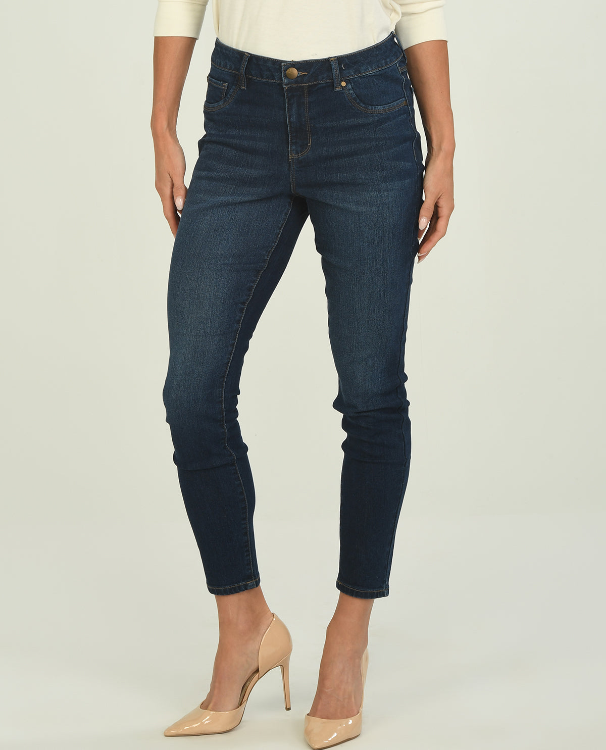 D Jeans Stone Wash Skinny Jeans