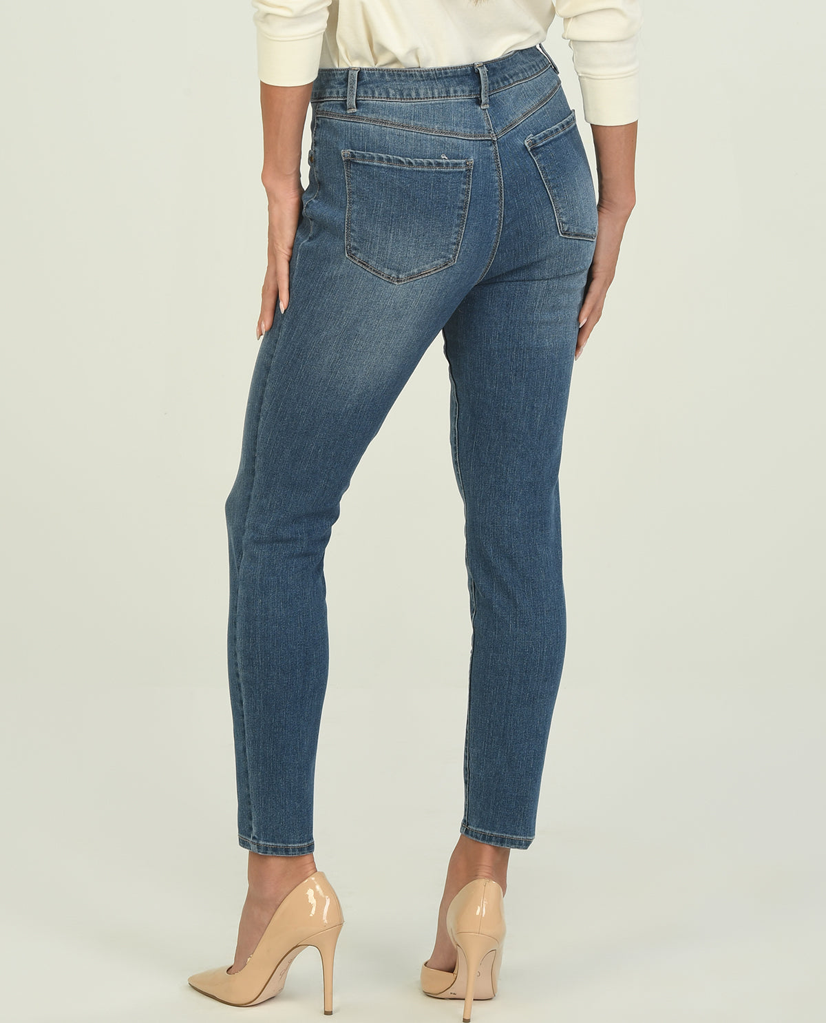 D Jeans Stone Wash Skinny Jeans