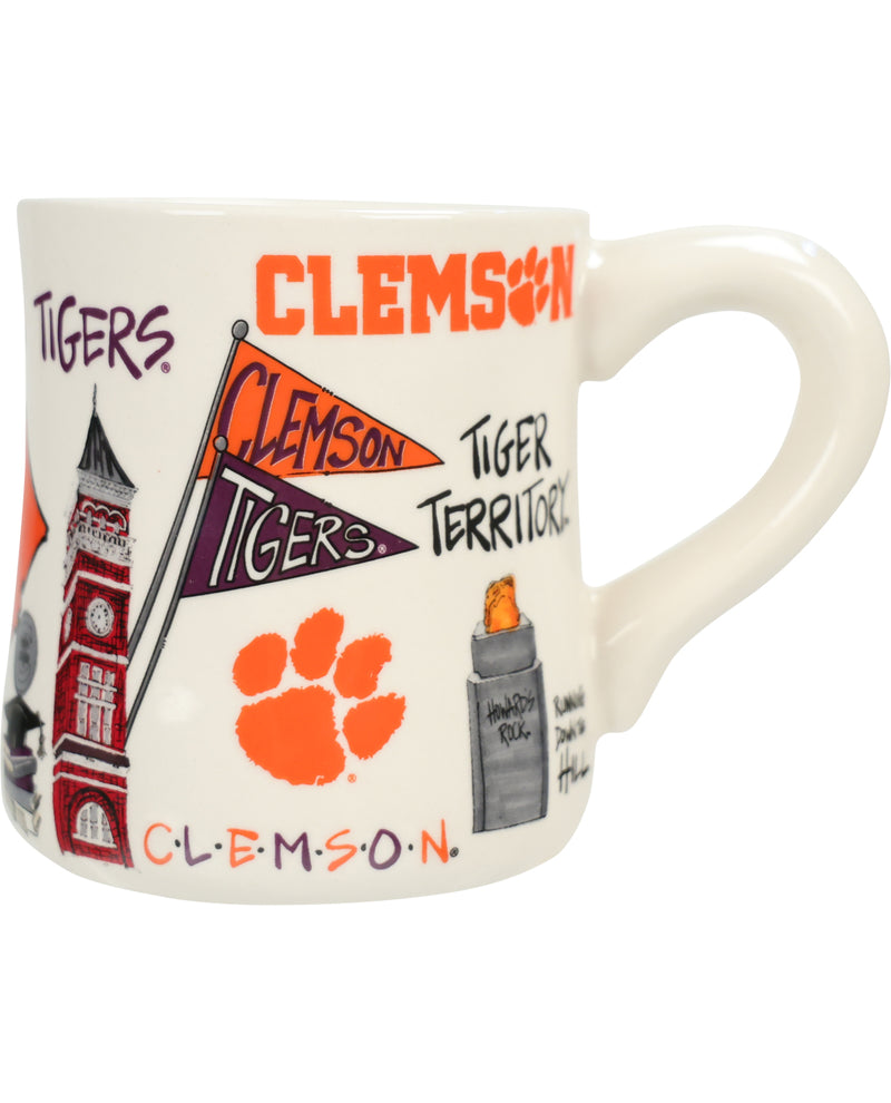 Magnolia Lane Clemson Icon Mug