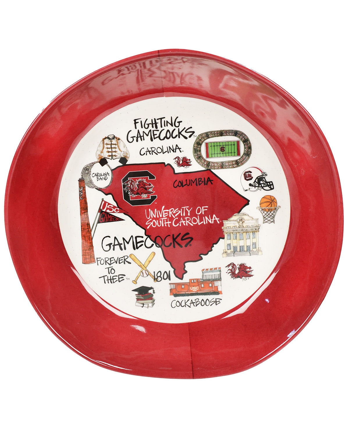 Magnolia Lane South Carolina 13.5" Bowl